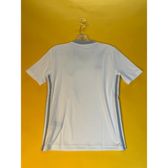 Adidas Colorado Rapids Football Jersey Top Boys Youth M 11-12Y White Gray NWT - Picture 4 of 4